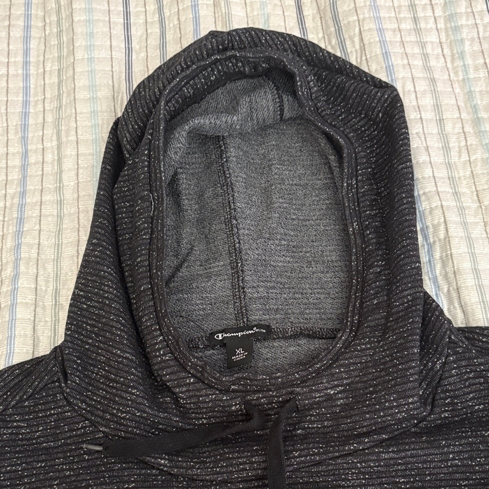 Champion Men's Charcoal Gray Hoodie